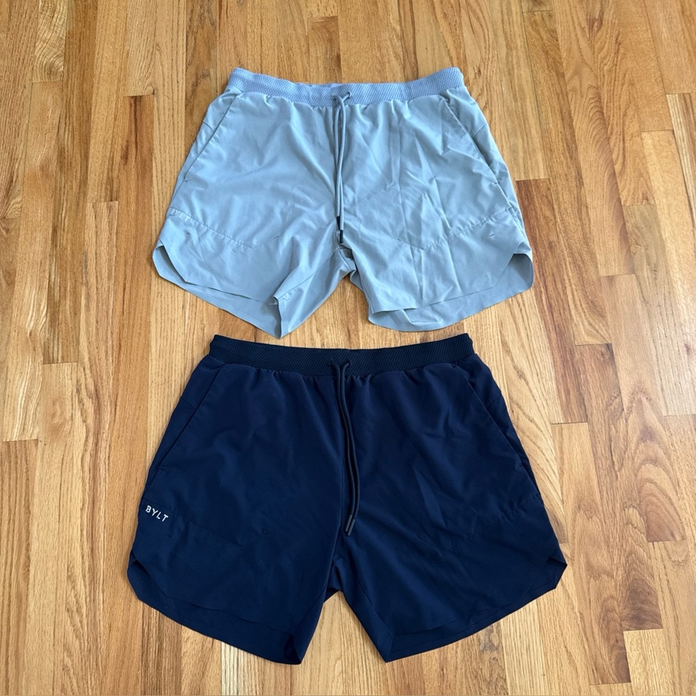 BYLT Performance+ 2.0 Short Set 6”Size XL Stretch Casual Gym Running Drawstring